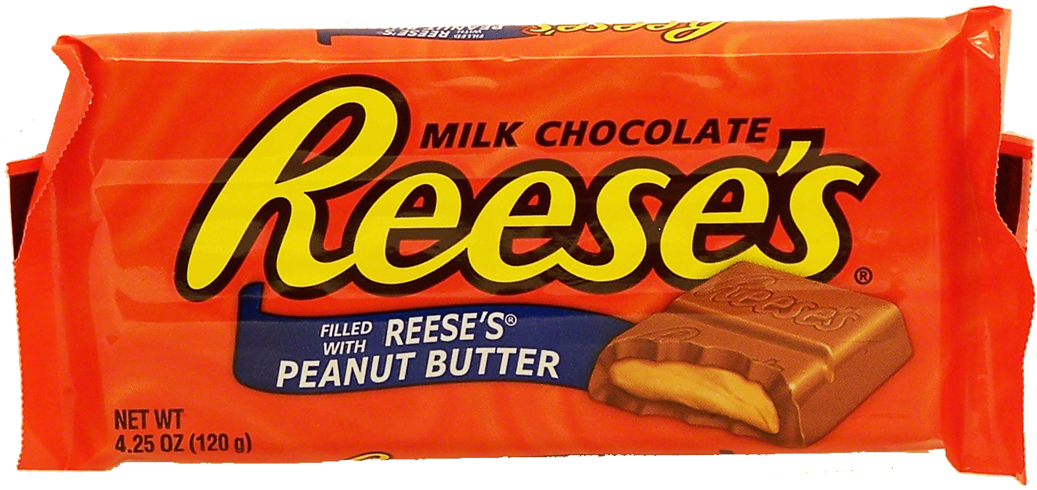 Reese's  milk chocolate filled with peanut butter bar Full-Size Picture